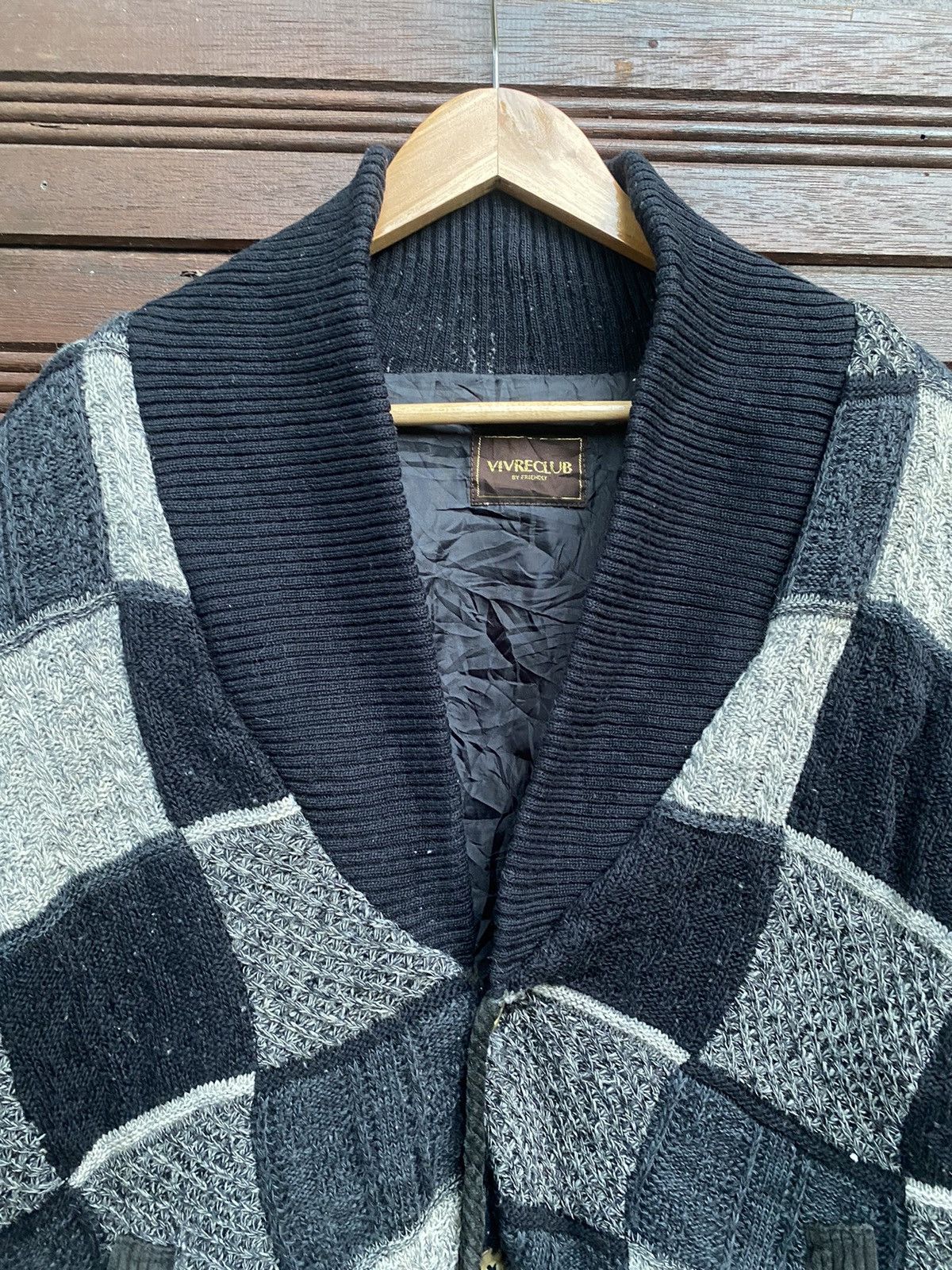 Japanese Brand × Vintage Vintage Vivreclub inspired Issey miyake button Jacket Size US M / EU 48-50 / 2 - 7 Thumbnail