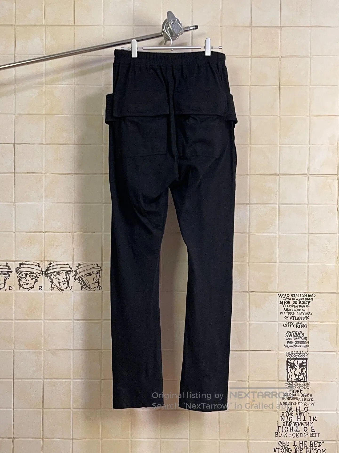 Rick Owens Drkshdw Rick Owens Drkshdw Black Pants. Size US 26 / EU 42 - 2 Thumbnail