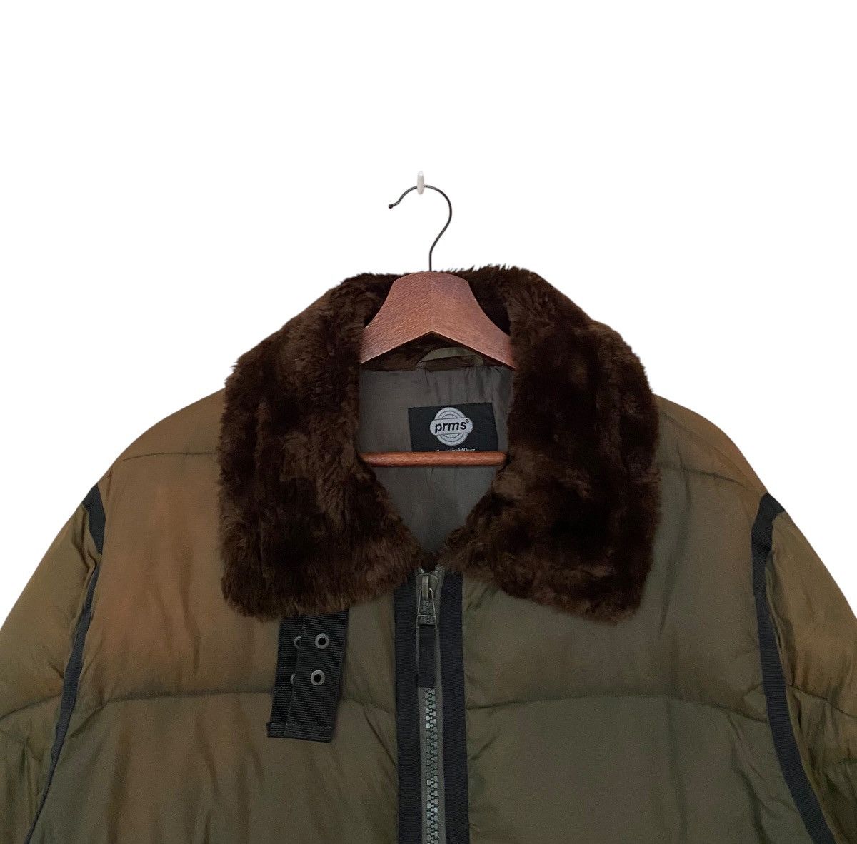 Vintage Vintage PRMS B3 Hybrid Puffer Jacket 1990s Size US L / EU 52-54 / 3 - 3 Thumbnail