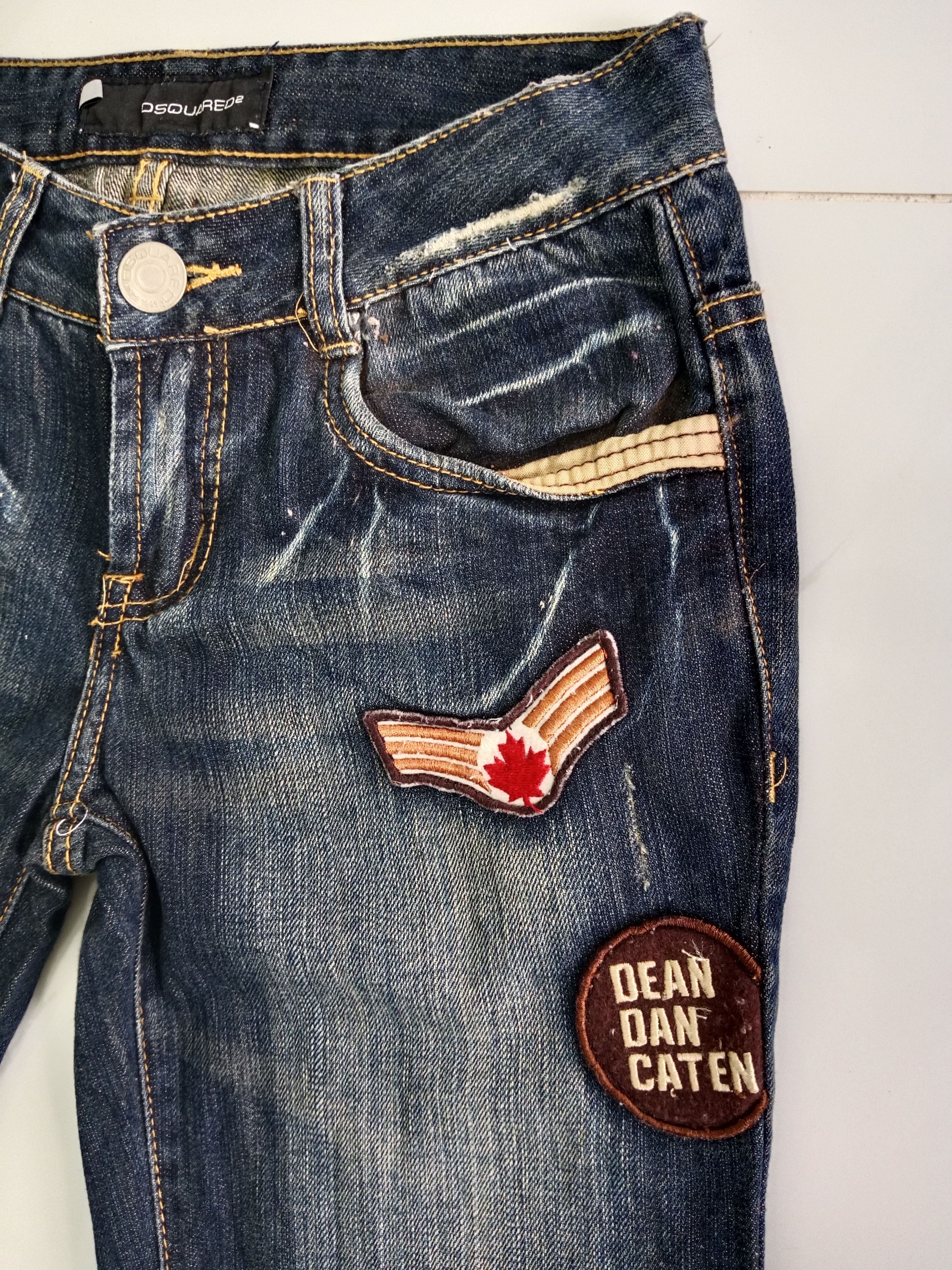 Dsquared2 Vintage DSQUARED2 Flare Jeans Size US 27 - 6 Thumbnail