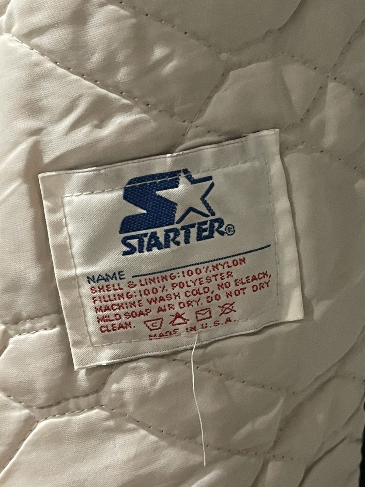 Starter Vintage STARTER Los Angeles Raiders Satin Jacket Size Medium Size US M / EU 48-50 / 2 - 8 Thumbnail