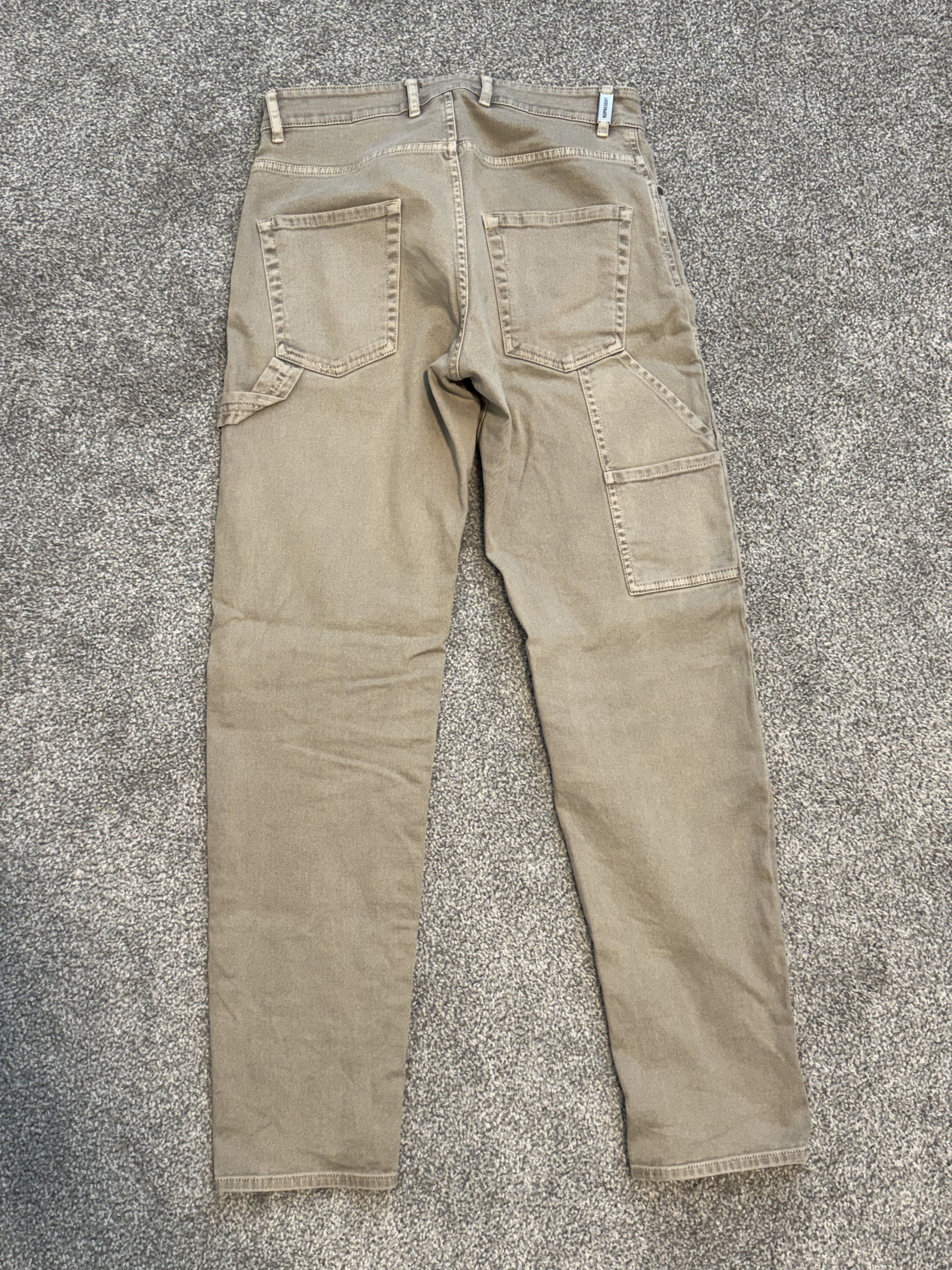 Represent Clo. Carpenter Denim - Stone Size US 29 - 2 Thumbnail