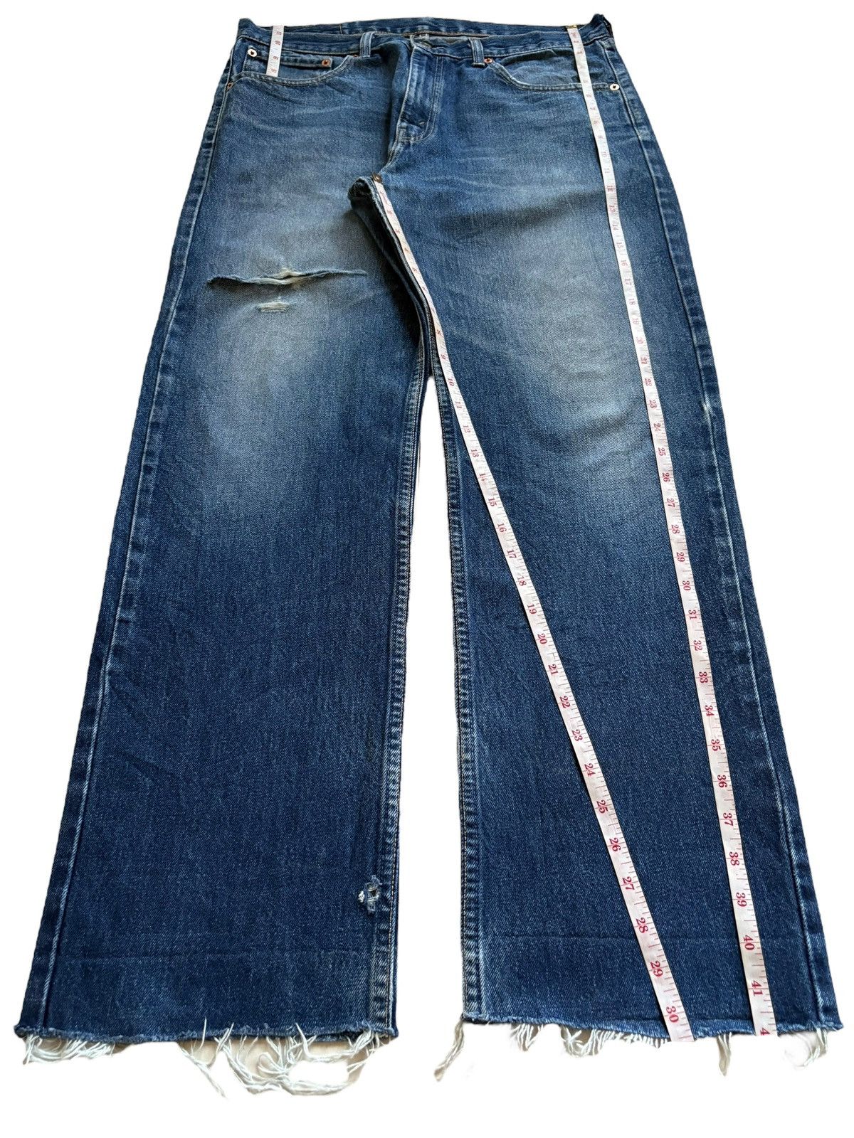 Levi's Vintage 90s Levis 581 Faded Wash Loose Baggy Jeans Size US 34 / EU 50 - 13 Thumbnail