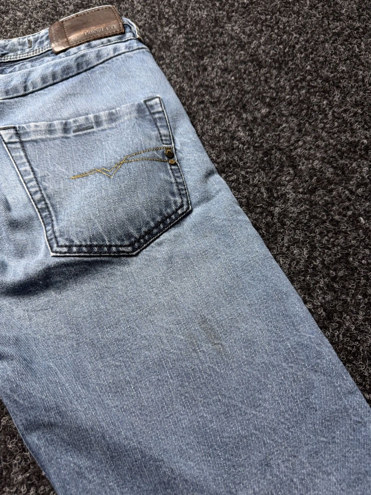 Diesel Luxury 00s Y2K Diesel Belther Straight Punk Rock Denim Jeans Size US 29 - 16 Thumbnail