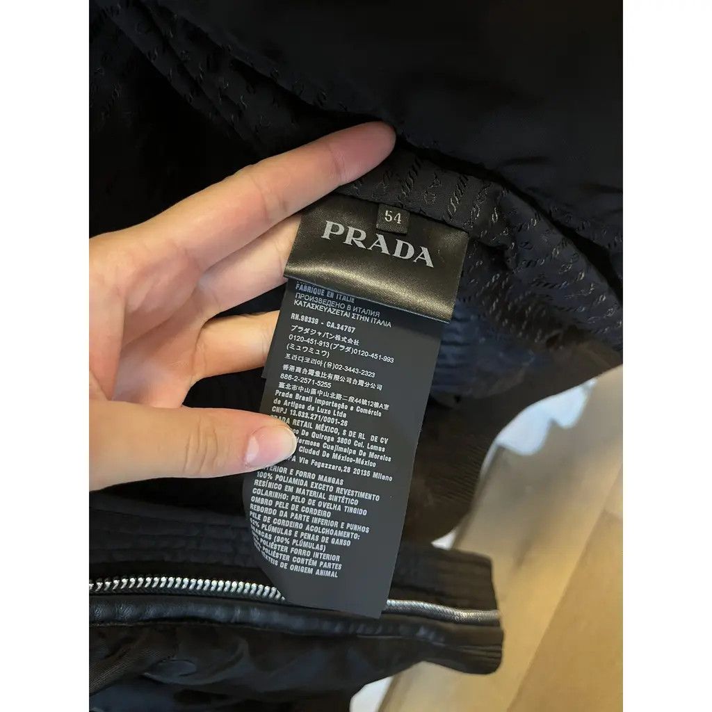 Prada exclusive Prada piece with collar dyed sheep Size US XL / EU 56 / 4 - 7 Thumbnail