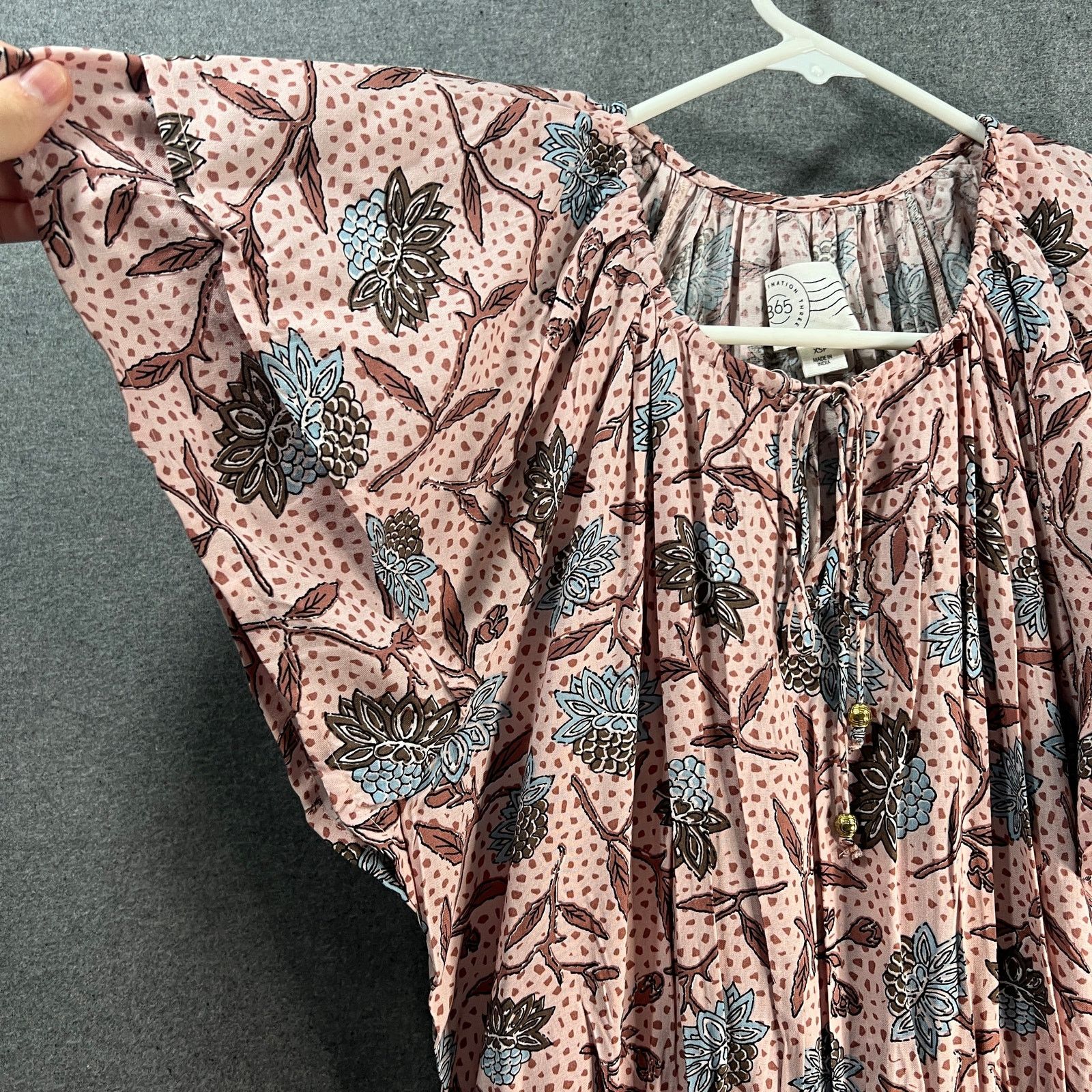 Other Destination 365 Short-Sleeve Midi Dress RoseFloral Size XS / US 0-2 / IT 36-38 - 10 Thumbnail