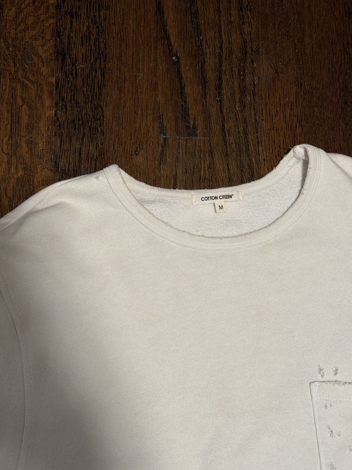 COTTONCITIZEN Cotton Citizen distressed sweatshirt Size Medium Oversized Size US M / EU 48-50 / 2 - 2 Thumbnail