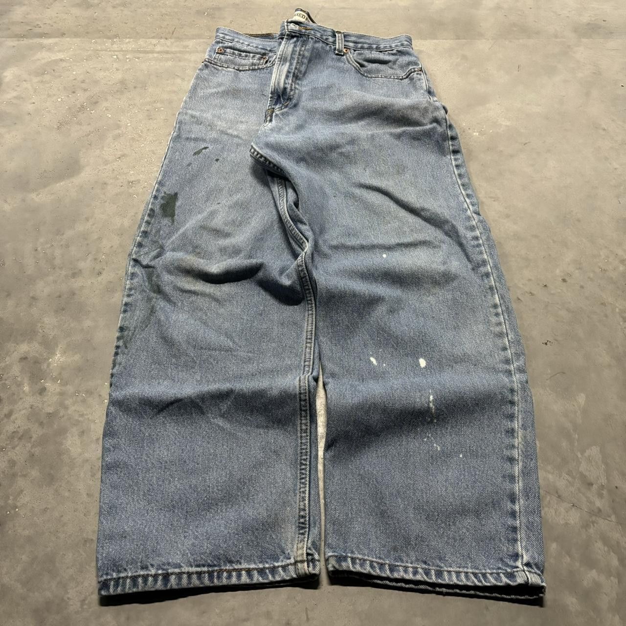 Levi's × Vintage Crazy Vintage Y2K/2000s Light Wash Levi’s Denim Jeans! Size US 34 / EU 50 - 3 Thumbnail