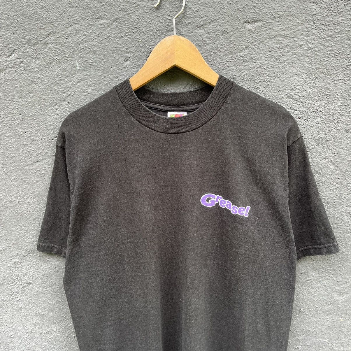 Vintage Thrashed Faded 90s Grease! John Travolta Movie Tee Size US M / EU 48-50 / 2 - 6 Thumbnail