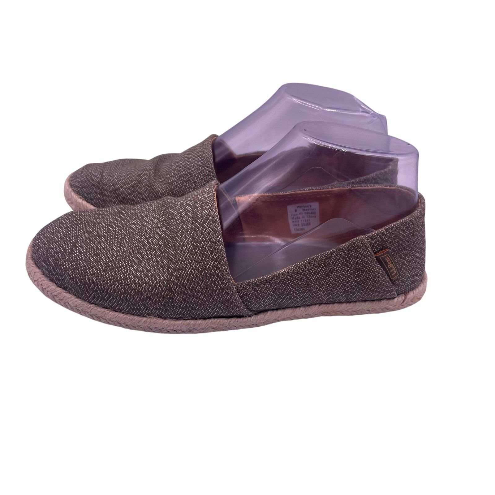 L.L. Bean LL Bean Espadrille Canvas Shoes Flats Slip On Casual Women 6 Size US 6 / IT 36 - 1 Thumbnail