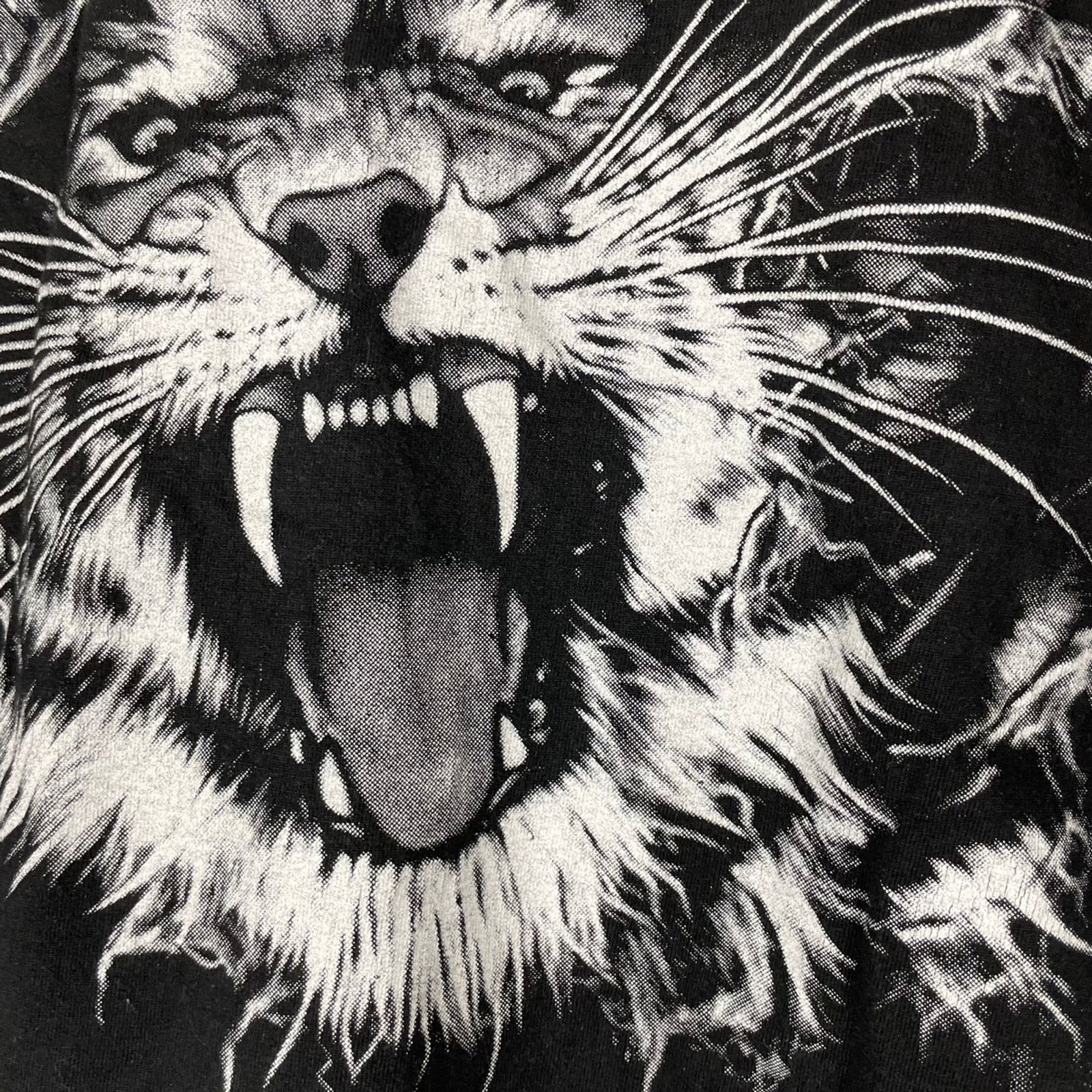 Vintage Vintage Tiger T shirt Black M Size US M / EU 48-50 / 2 - 6 Thumbnail