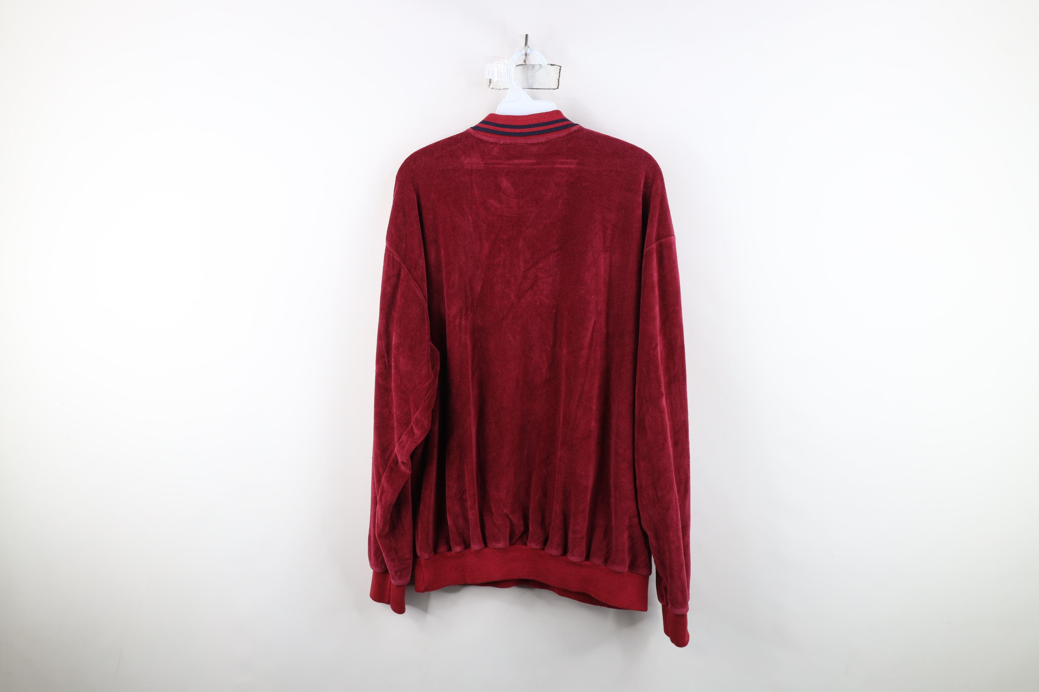 Vintage Vintage 70s Streetwear Collared Pullover Long Sleeve Polo Size US XL / EU 56 / 4 - 12 Thumbnail