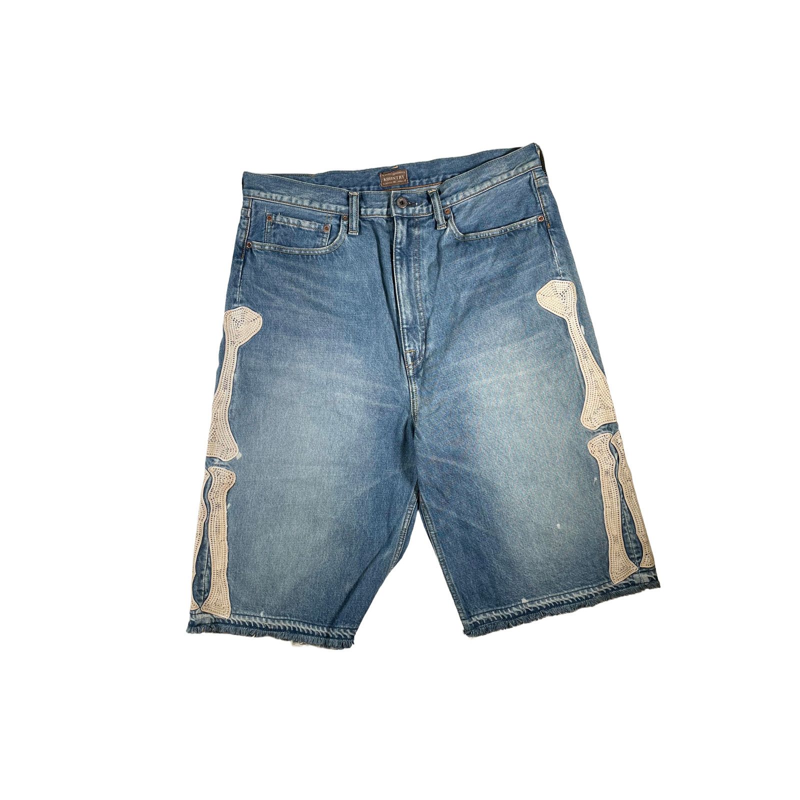 Kapital Bone Blue Shorts