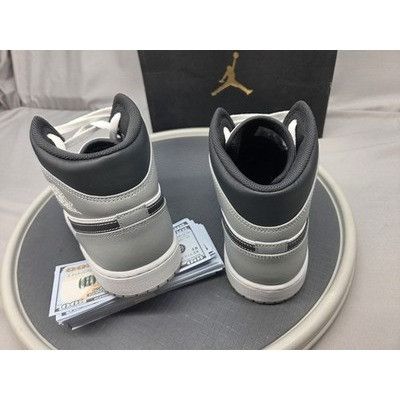 Jordan Brand Nike Air Jordan 1 Mid Smoke Grey 554724-078 Mens Size 12 Lig Size US 12 / EU 45 - 11 Thumbnail