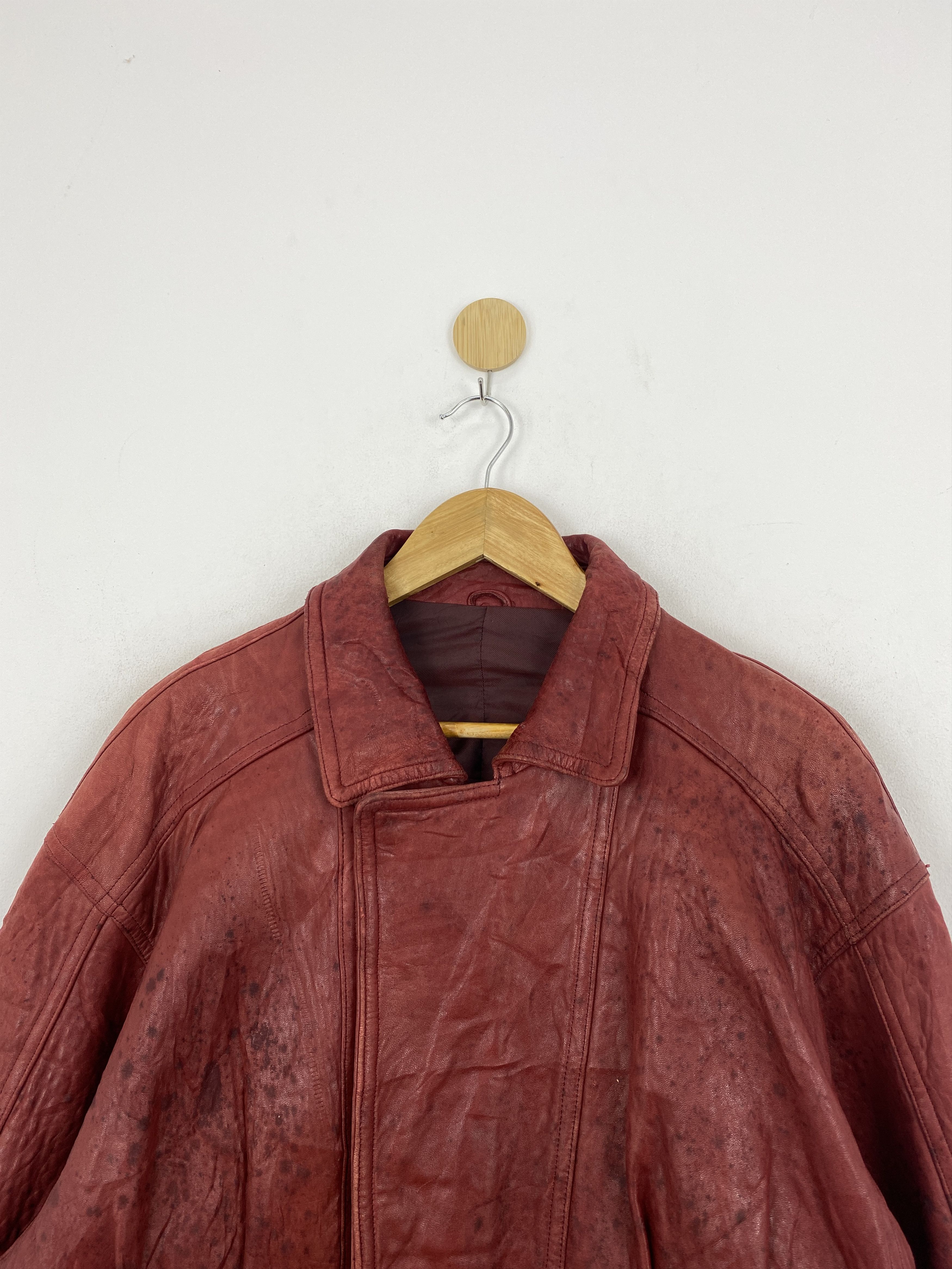 Japanese Brand Vintage Japanese Brand Gicoll Japan Leather Jacket JA0081 Size US M / EU 48-50 / 2 - 3 Thumbnail