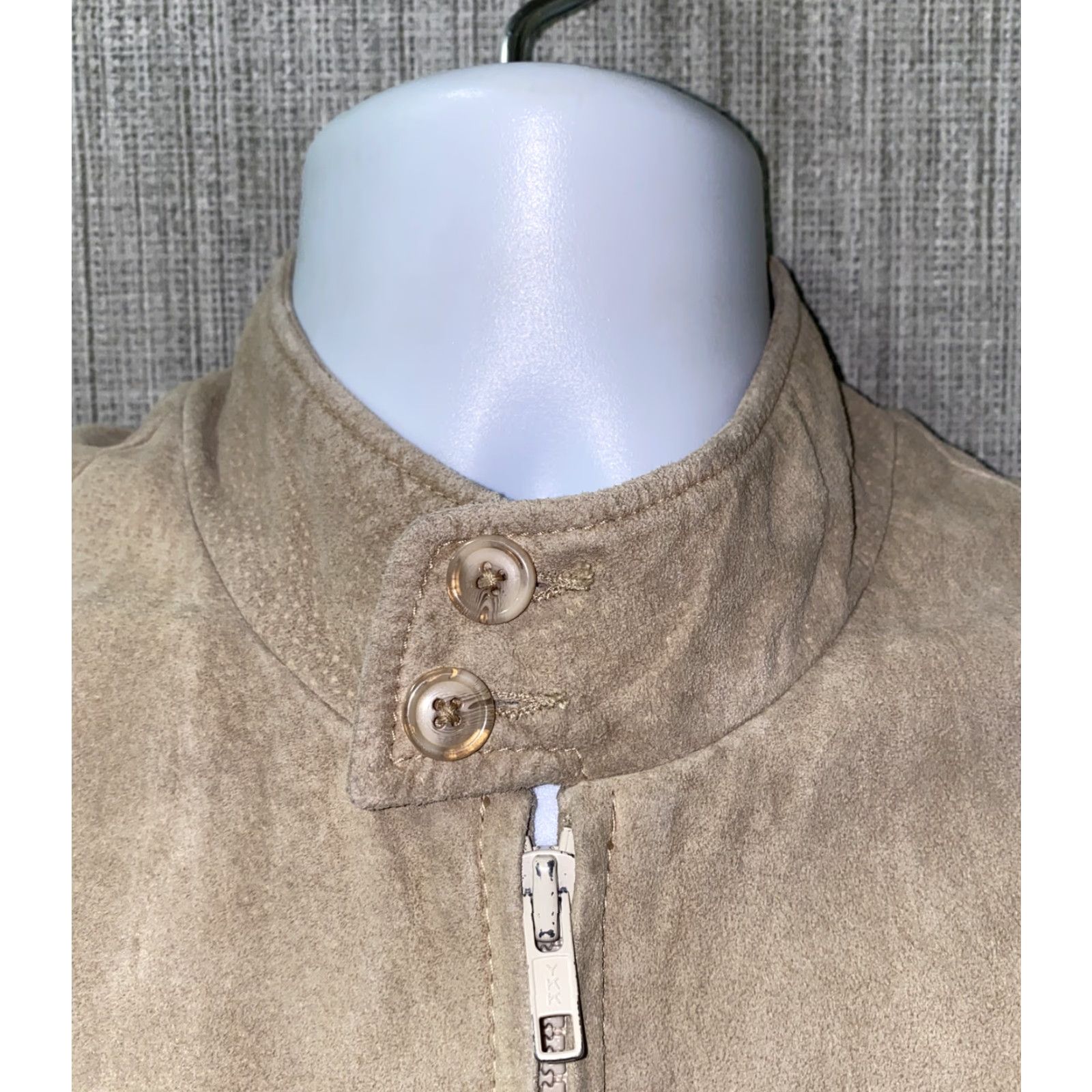 Scully Scully Jacket Full Zip Beige Leather Suede Oakridge XL Beige Mens Mens? Size US XL / EU 56 / 4 - 3 Thumbnail