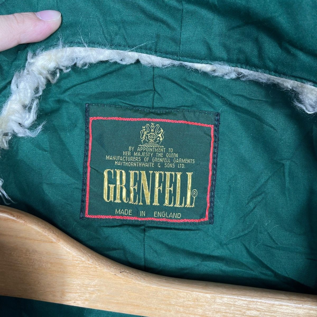 Vintage Vintage Grenfell Smock Jacket Green Hooded Anorak Size US XXL / EU 58 / 5 - 3 Thumbnail