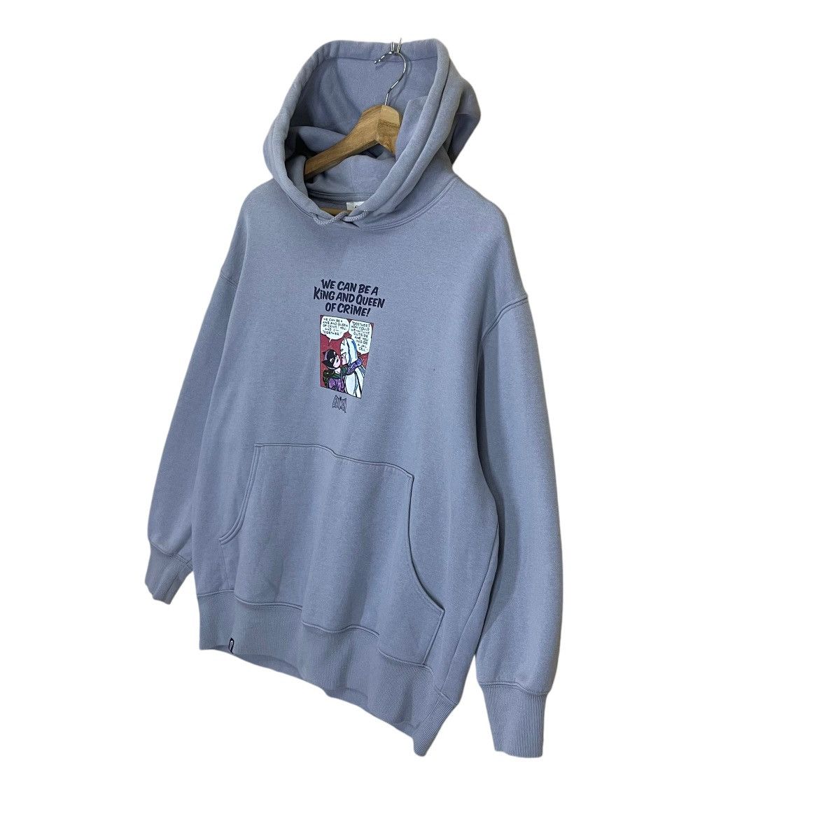 DC Comics DC COMIC BATMAN BIG LOGO PULLOVER HOODIE Size US L / EU 52-54 / 3 - 3 Thumbnail