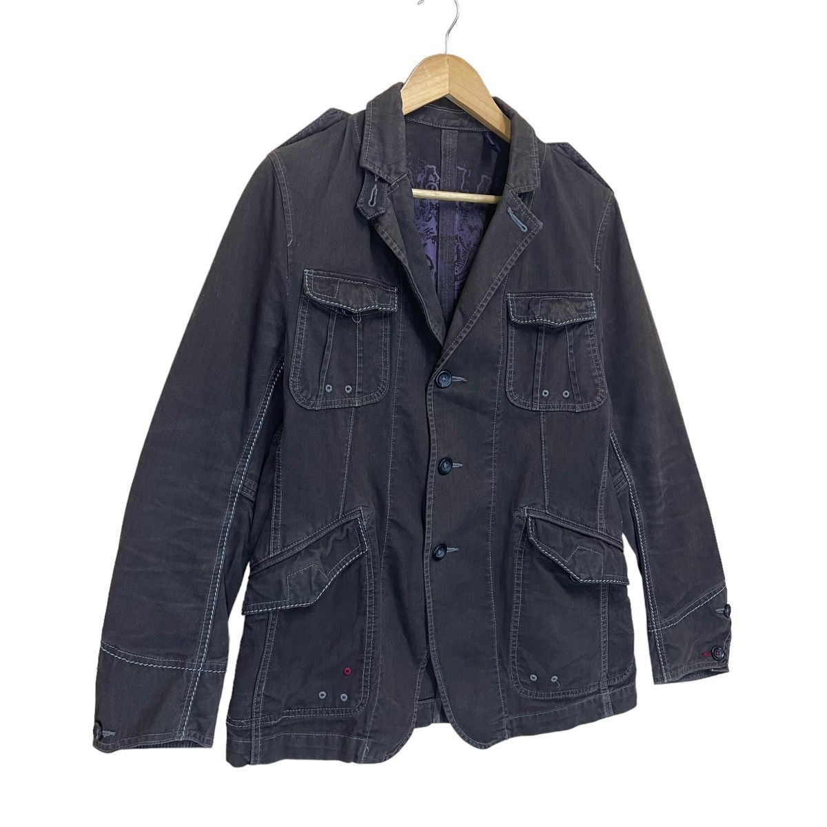 If Six Was Nine Ball If Six Was Nine Punk Jacket Size M / US 6-8 / IT 42-44 - 2 Thumbnail