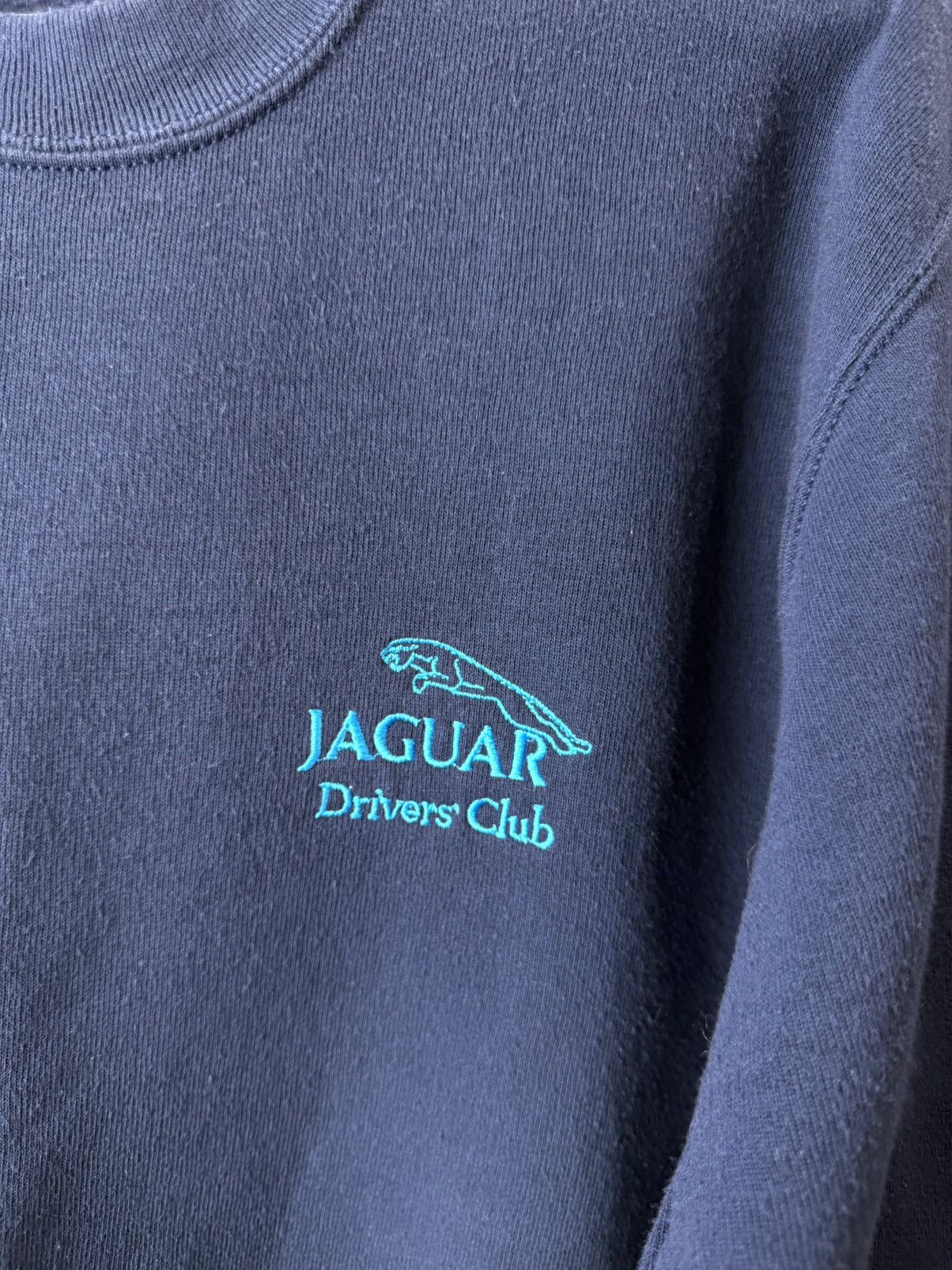 Vintage Vintage Jaguar Drivers Club Sweatshirt Racing Land Rover Size US M / EU 48-50 / 2 - 3 Thumbnail