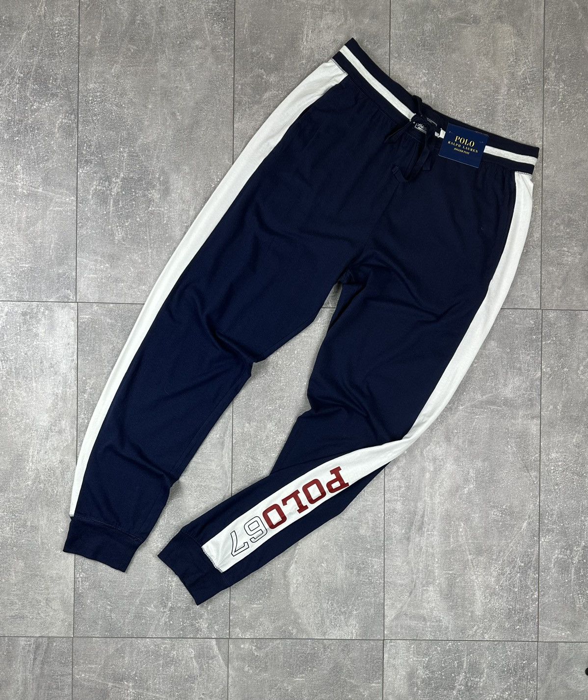 Polo Ralph Lauren Polo Ralph Lauren 67 Logo Slim Flex Jogger Pants Size US 34 / EU 50 - 2 Thumbnail