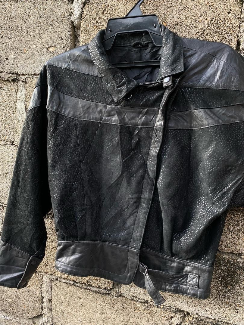 Genuine Leather × Leather Unbrand Leather Jacket Punk Style Size US S / EU 44-46 / 1 - 2 Thumbnail
