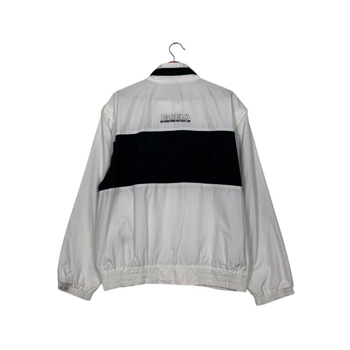 Japanese Brand PAGELO Bunny Graphics Light Zipper Jacket #2496-C112 Size US L / EU 52-54 / 3 - 7 Thumbnail