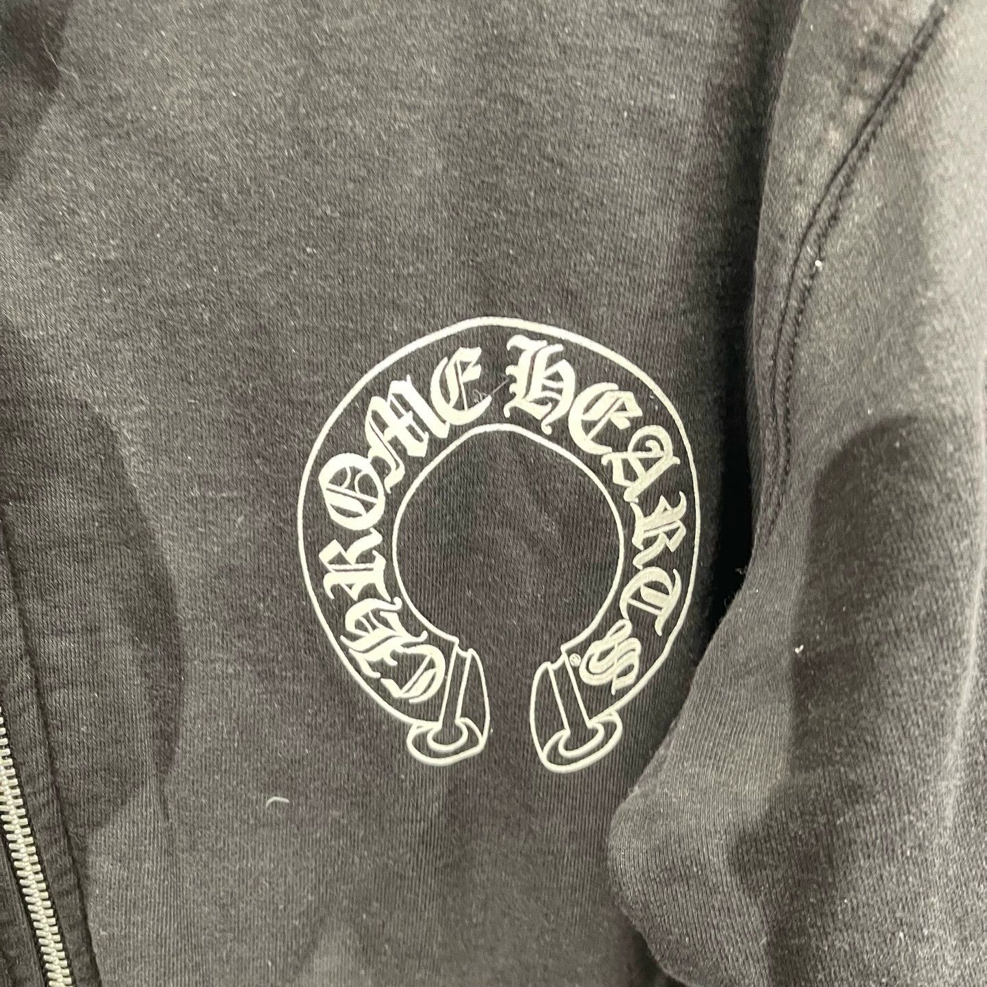Chrome Hearts Chrome Hearts Black Horseshoe SilverBuckle Zipper Jkt XL 95N Size US XL / EU 56 / 4 - 4 Thumbnail