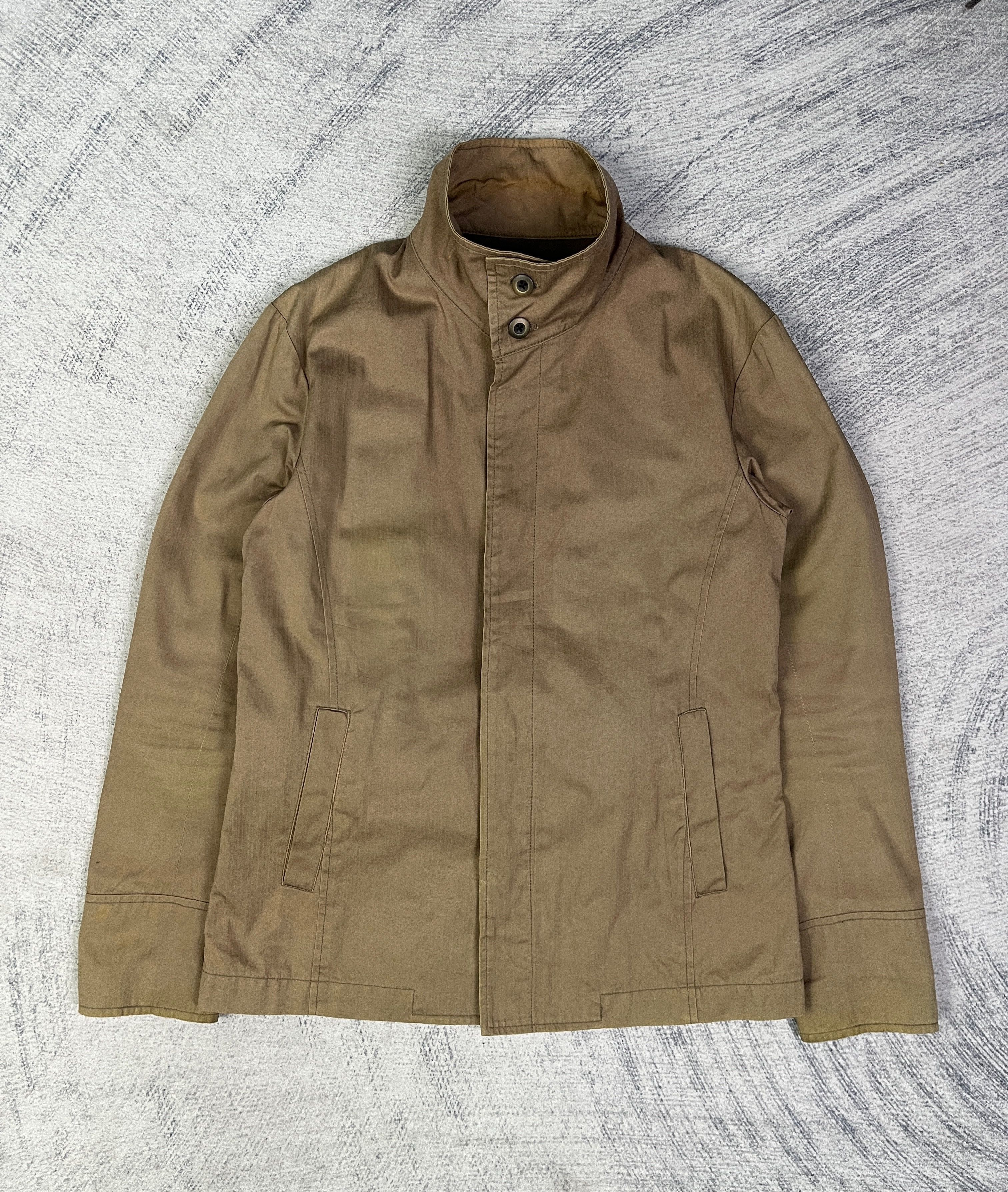 Tete Homme Tete Homme Kazutaka Kato Button Up Short Trench Coat Size US S / EU 44-46 / 1 - 7 Thumbnail