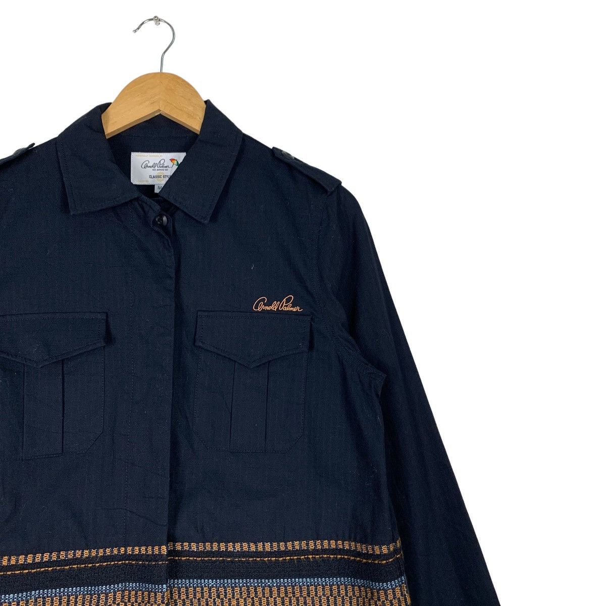 Japanese Brand Arnold Palmer Classic Style Worker Shirt Jacket #1169-C54 Size US M / EU 48-50 / 2 - 4 Thumbnail