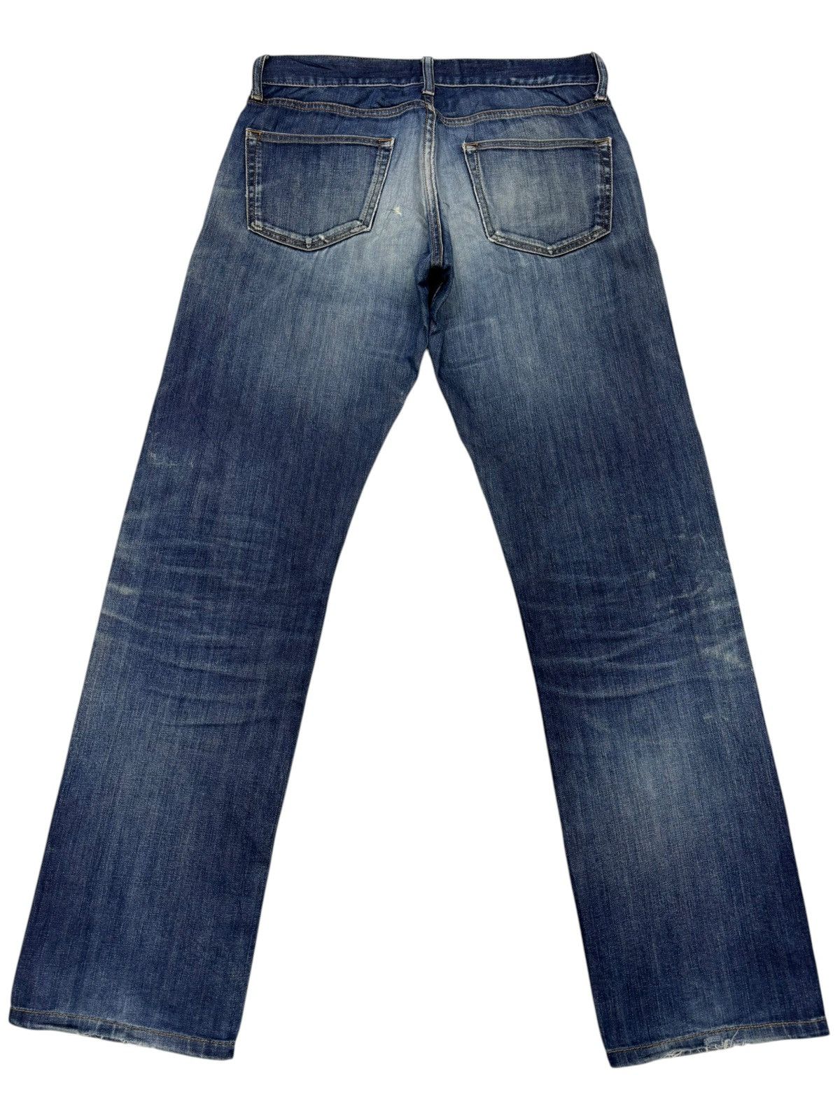 Undercover × Uniqlo Vintage Uniqlo Japan UJ Distressed Denim Jeans Size US 32 / EU 48 - 2 Thumbnail