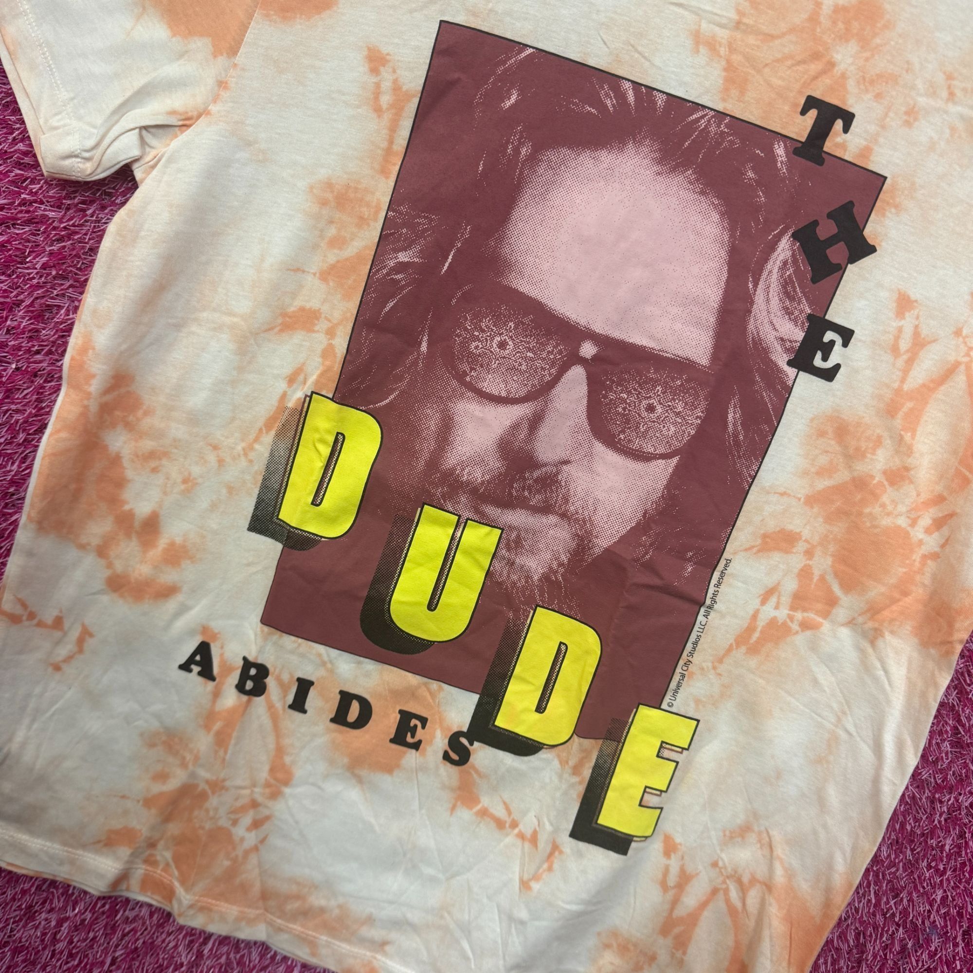 Old Navy The Big Lebowski The Dude Abides Coen Bros Movie Tie Dye M Size US M / EU 48-50 / 2 - 4 Thumbnail