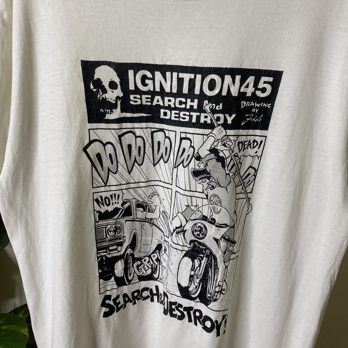 Vintage 2000s Ignition 45 High Performance Wear Search & Destroy Tee Size US XL / EU 56 / 4 - 2 Thumbnail