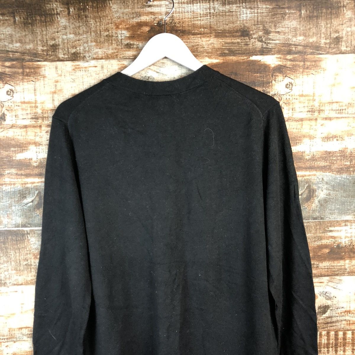 Vintage DL Gap Black Cardigan Knitwear #C444 Size US L / EU 52-54 / 3 - 14 Thumbnail