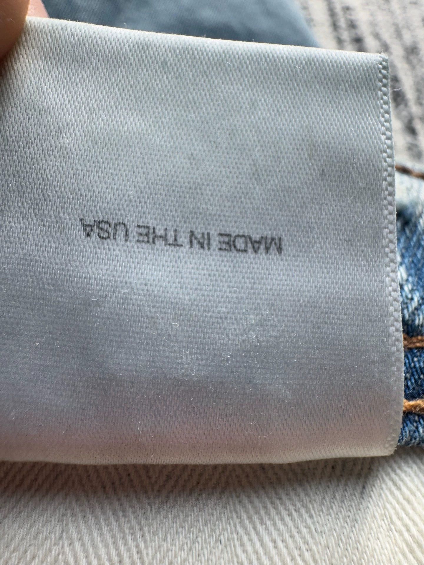 Enfants Riches Deprimes ERD 25SS Washed Distressed Splatter Blue Jeans Size US 31 - 9 Thumbnail