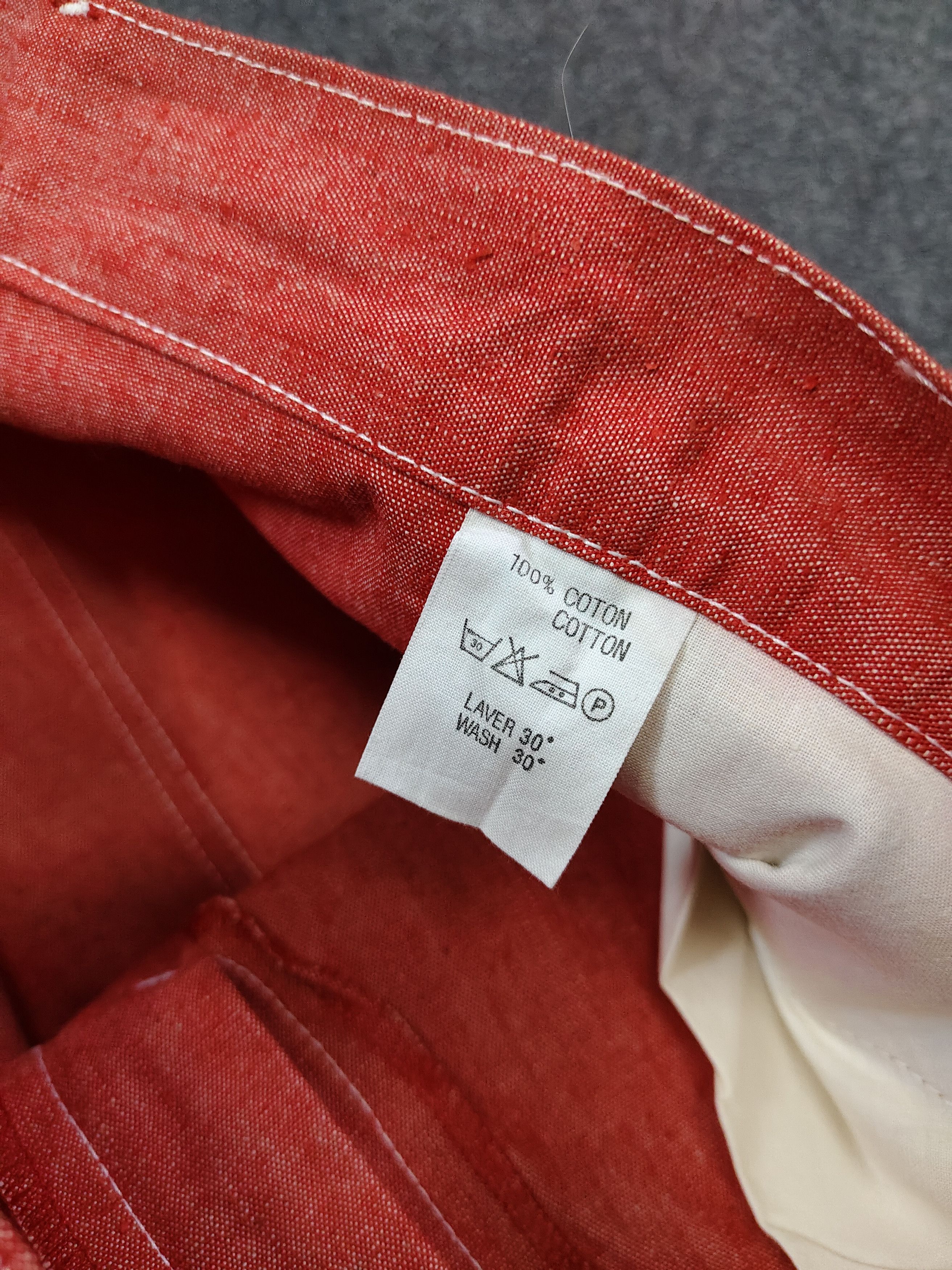 A.P.C. 90s APC 🇫🇷 Minimal Workwear Cut Canvas Trousers Size US 31 - 8 Thumbnail