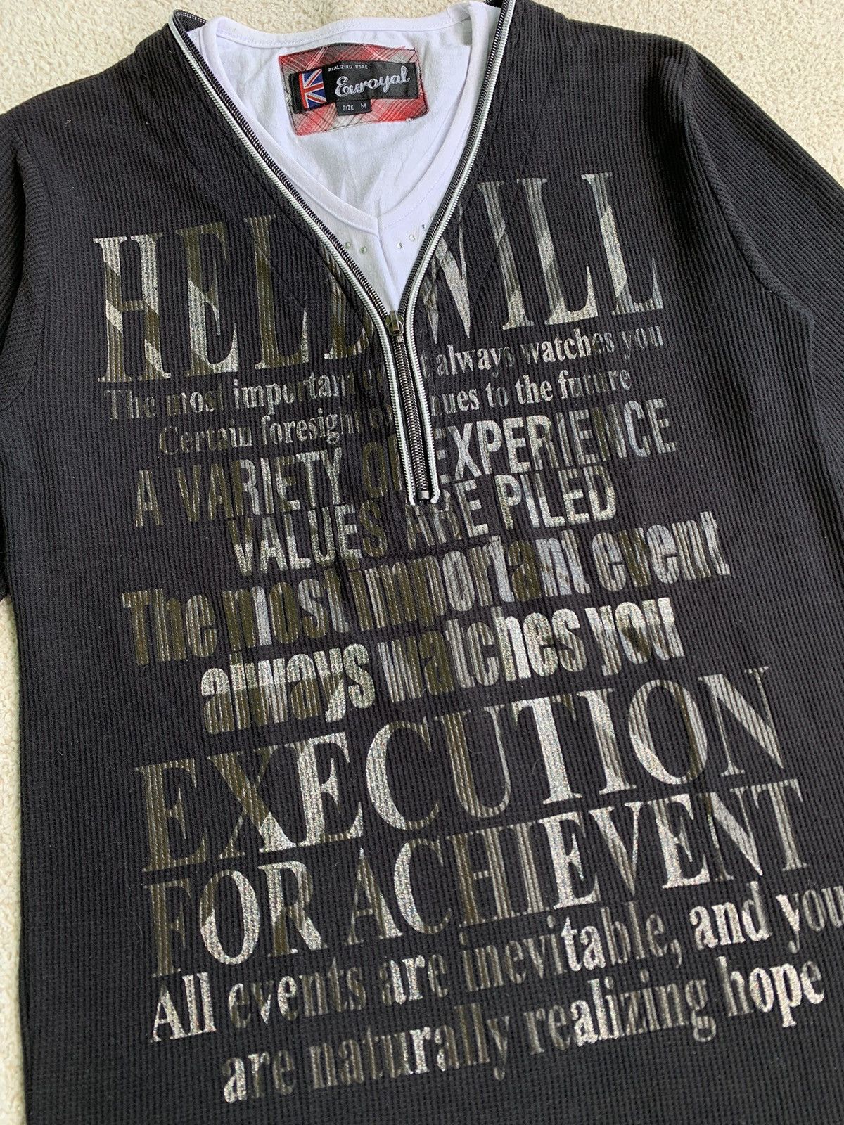 14th Addiction × KMRii × Yasuyuki Ishii Y2k Japanese Euroyal Poem shirt Size US M / EU 48-50 / 2 - 3 Thumbnail