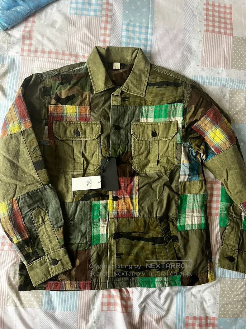 RRL Ralph Lauren Retro patchwork limited edition hundred f
