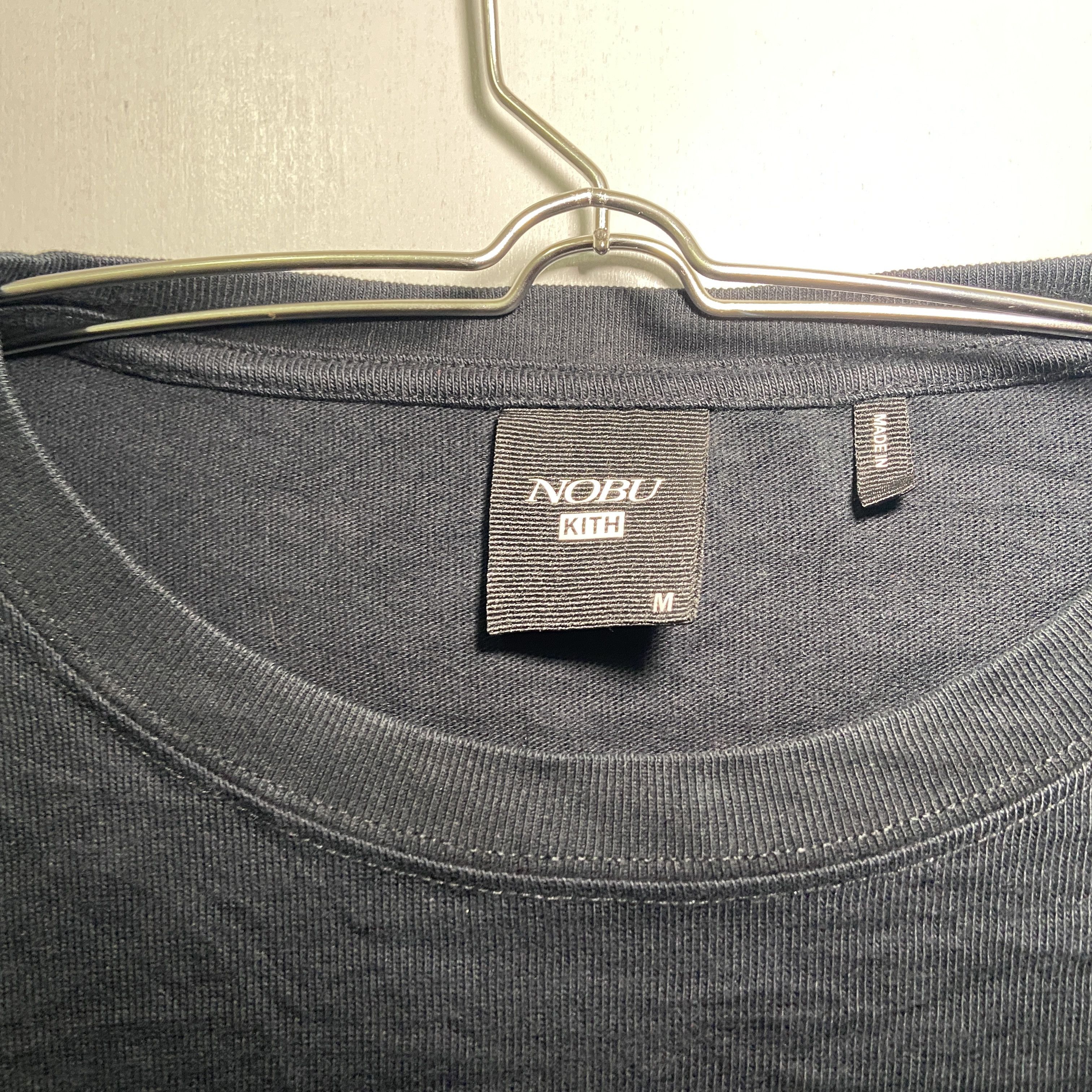 Kith Kith x Nobu Classic Logo L/S Tee Black FW19 Size US M / EU 48-50 / 2 - 3 Thumbnail