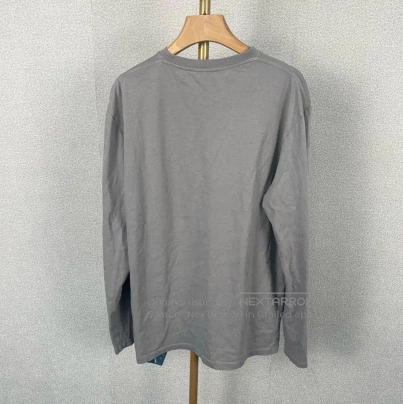Loewe Loewe Gray Cotton Long Sleeve T-Shirt . Size M / US 6-8 / IT 42-44 - 2 Thumbnail