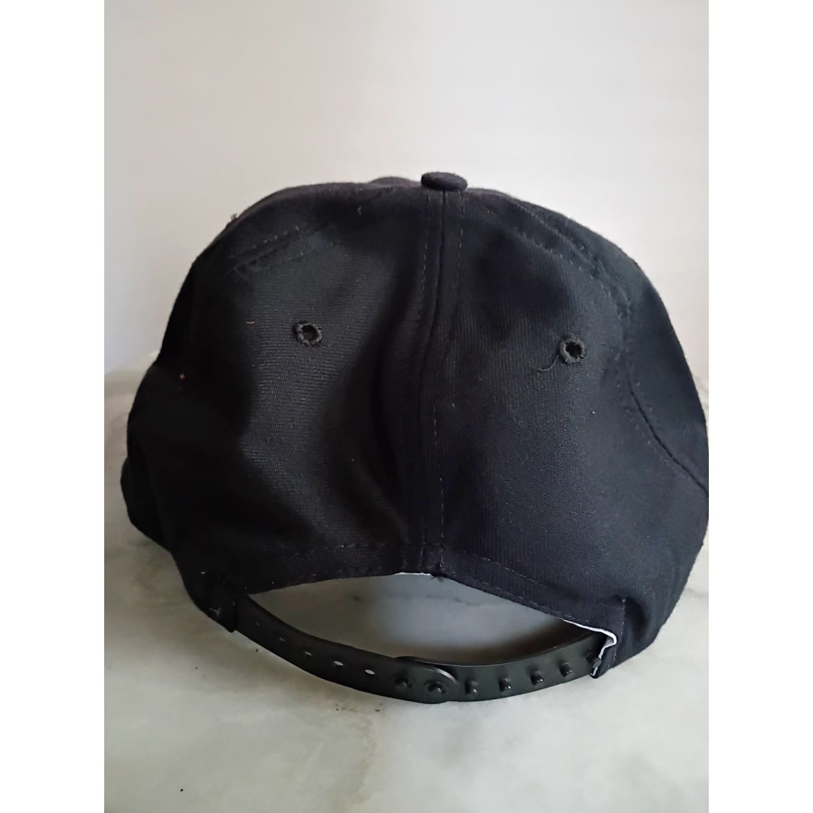 New Era VINTAGE New Era Snapback Hat Cap 90s IBM Computers Men One Size Black Size ONE SIZE - 2 Thumbnail
