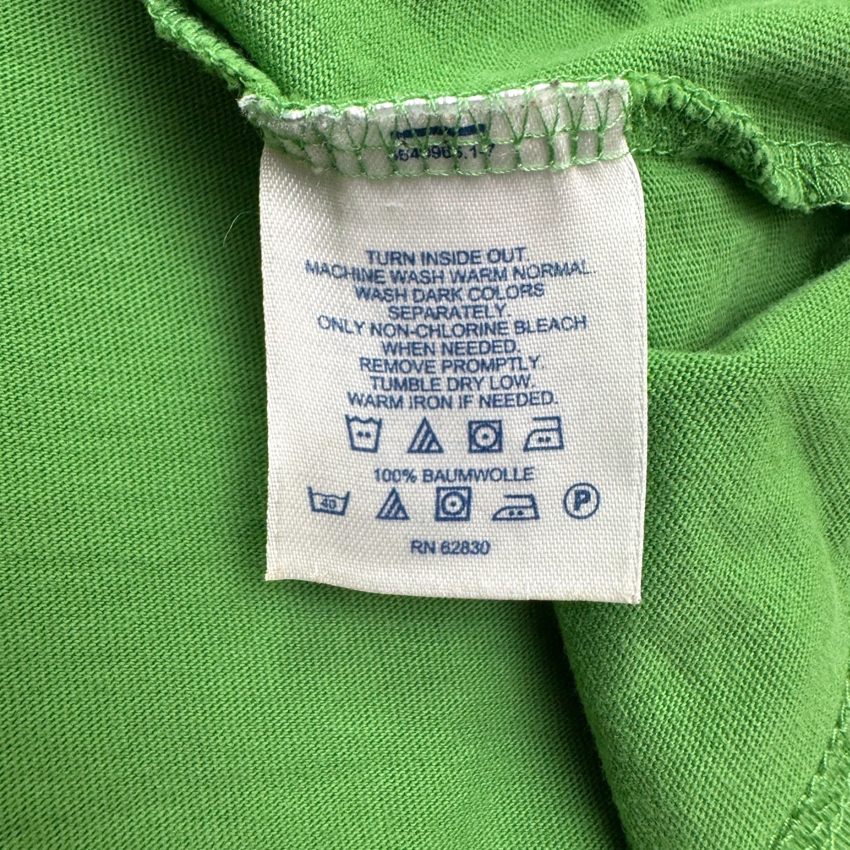 Lands' End Vintage Lands' End Men's XXL Cotton Crew Neck T-Shirt Short Sleeve Green Casual Tee Size US XXL / EU 58 / 5 - 6 Thumbnail