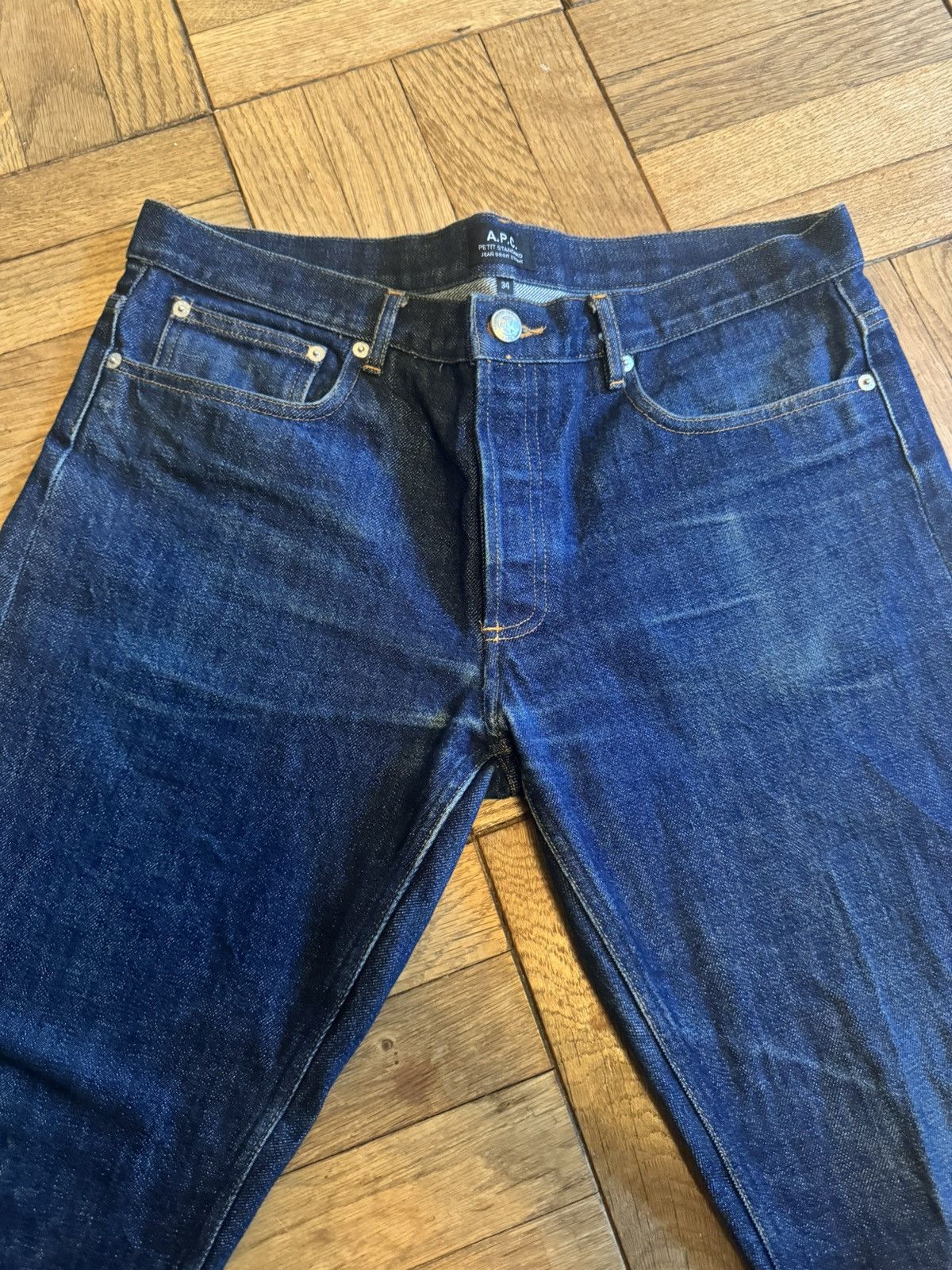 A.P.C. A.P.C Petit Standard Raw Denim Never Washed Size US 34 / EU 50 - 3 Thumbnail