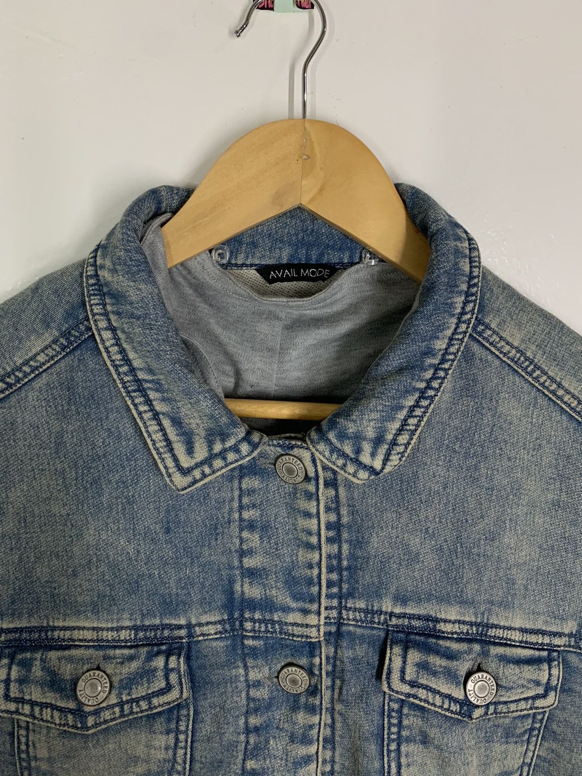 Japanese Brand × Vintage Vintage Avail Mode Japanese Brand Denim Jacket Size US L / EU 52-54 / 3 - 2 Thumbnail