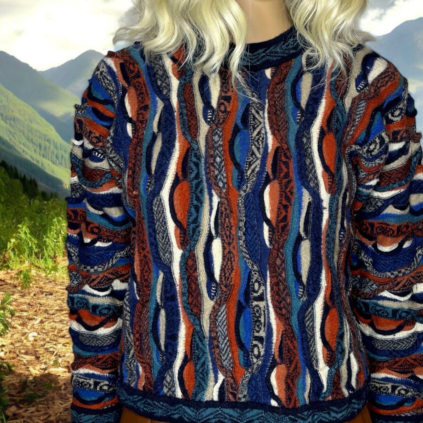 Vintage 90s Coogi Sweater Vintage Soul of Australia Wool Pullover S Size S / US 4 / IT 40 - 7 Thumbnail