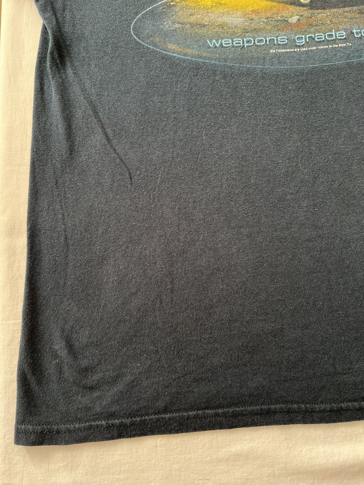 Vintage Vintage 2000s Chevrolet Corvette Z06 505 HP Black T-shirt Size US XL / EU 56 / 4 - 16 Thumbnail