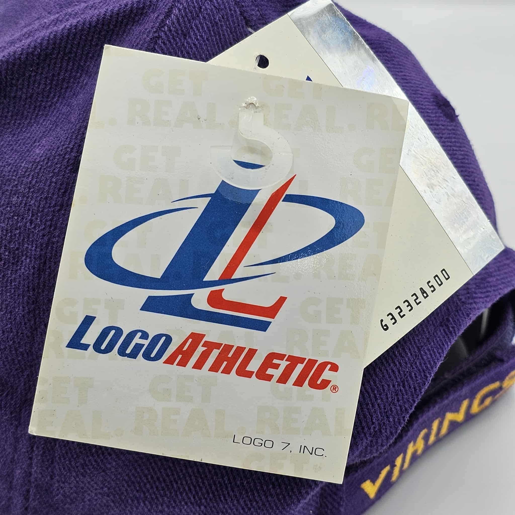 NFL Minnesota Vikings Vintage 90s Logo Athletic NWT Hat Size ONE SIZE - 5 Thumbnail