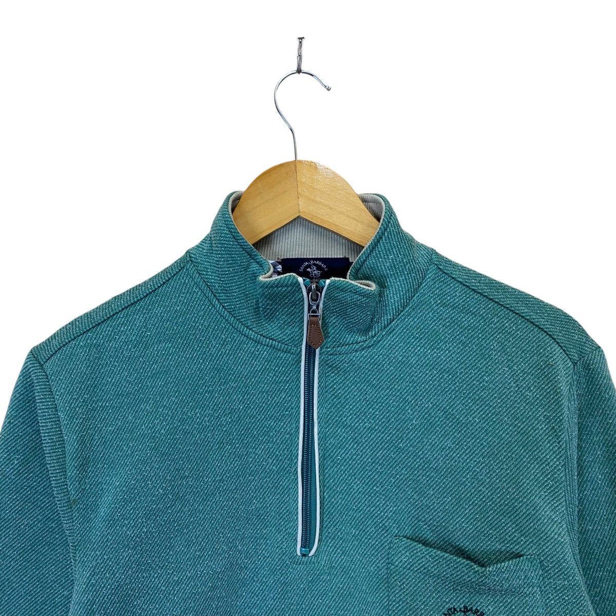 Beverly Hills Polo Club Santa Barbara Polo & Racquet Halfzip Sweatshirt Size US M / EU 48-50 / 2 - 4 Thumbnail