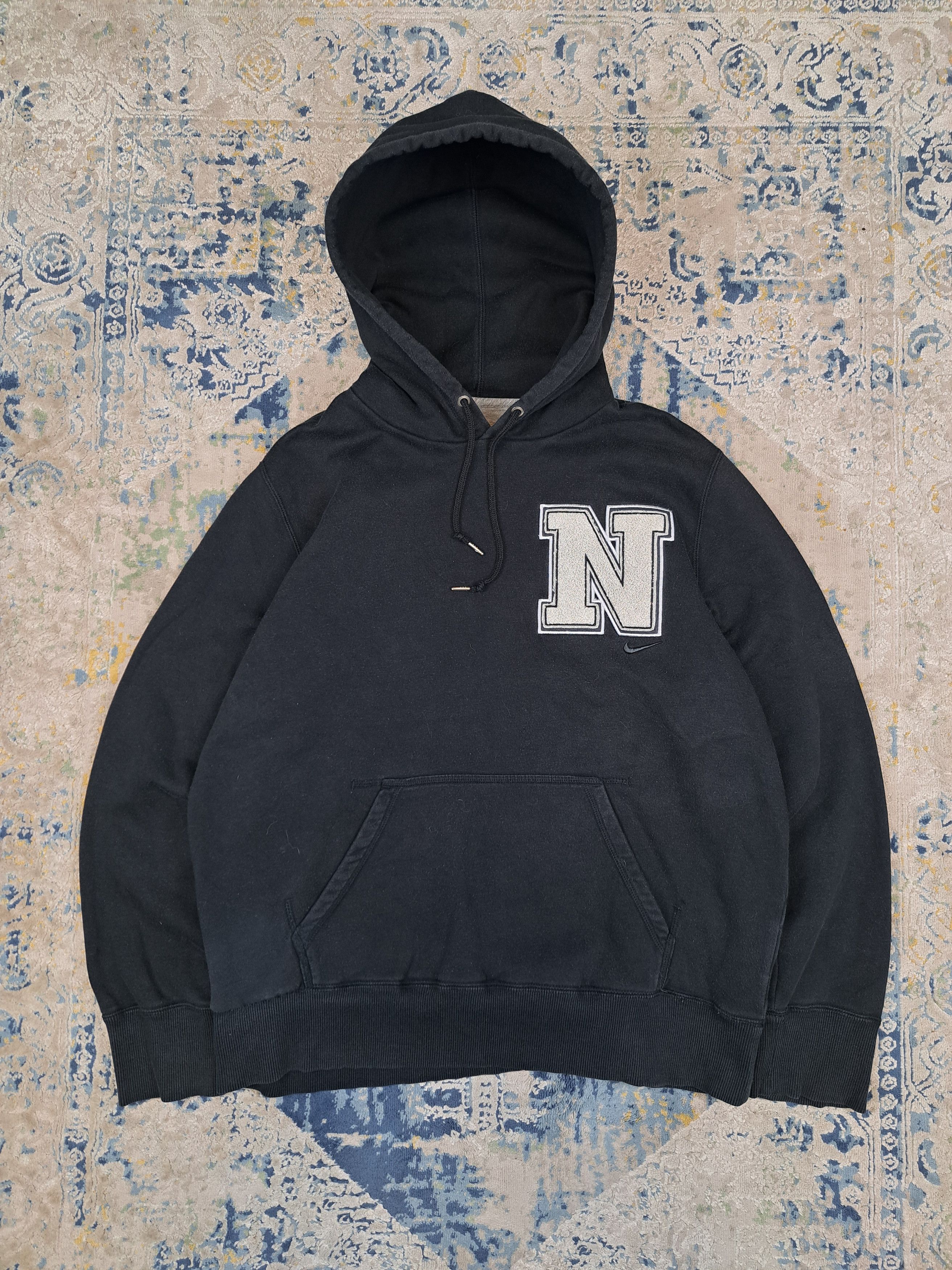 Nike Nike y2k Big N Frotte Logo Boxy Hoodie Streetwear Grail Size US L / EU 52-54 / 3 - 1 Thumbnail