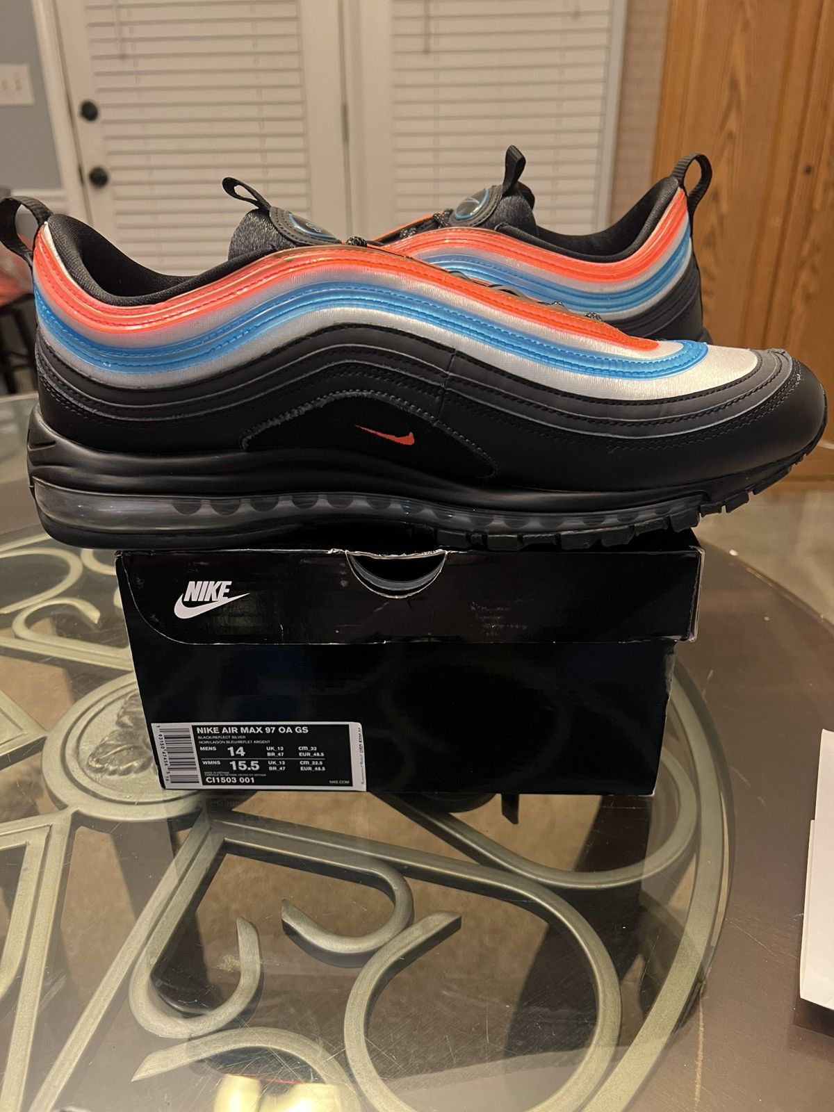 Nike Nike Air Max 97 On Air: Neon Seoul Size US 14 / EU 47 - 8 Thumbnail